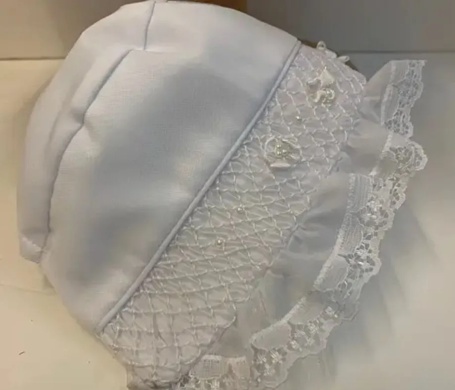 16130 Christening Dress W/Bonnet