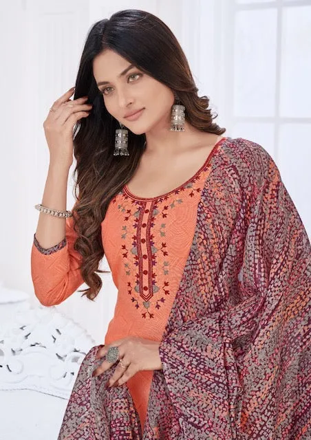 Al Karam Diamond Vol 4 Cotton Dress Material (300x10)