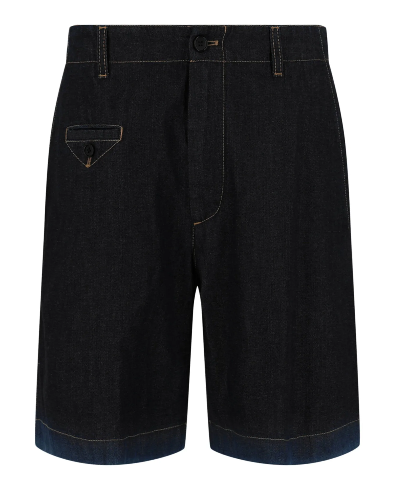 Alexander McQueen Mens Denim Blue Shorts