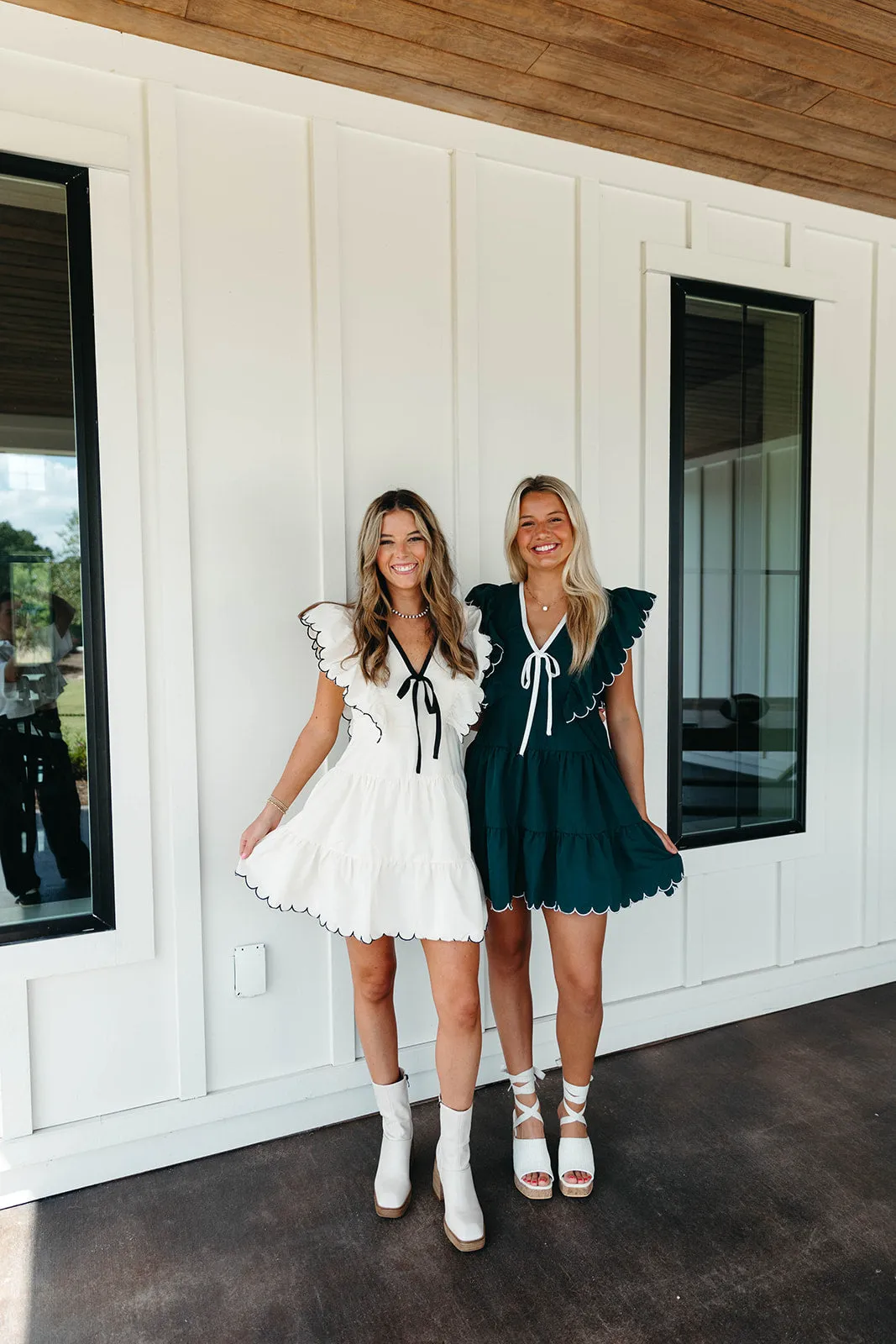 Aubrey Mini Dress - Cream
