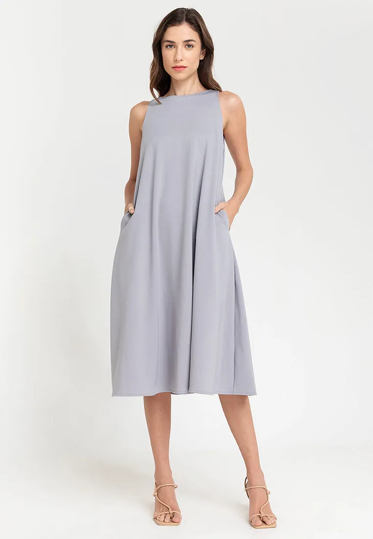 Betina Sleeveless A-Line Short Dress