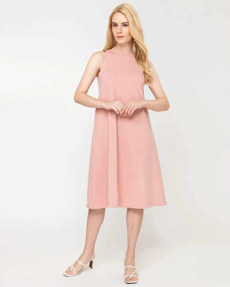 Betina Sleeveless A-Line Short Dress