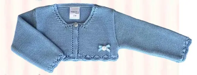 Blue Cardigan