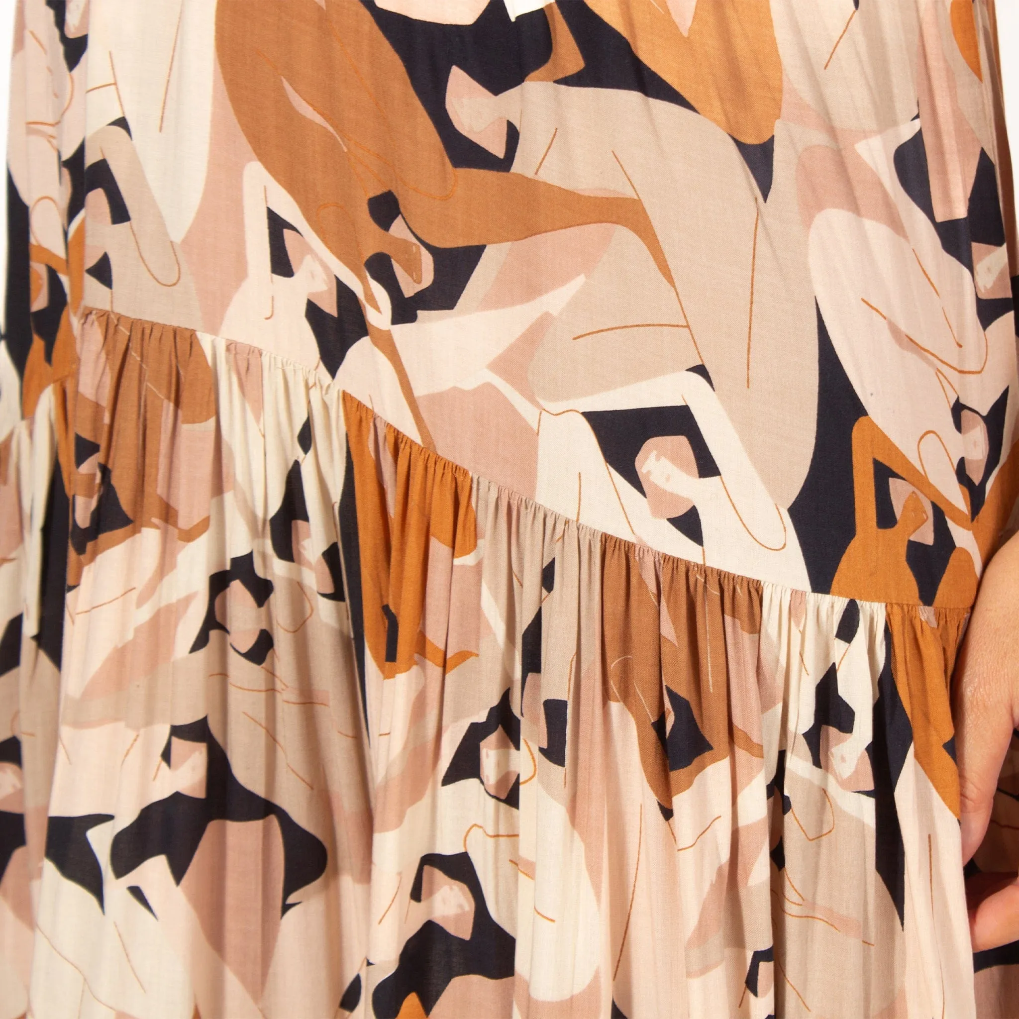 CARTLIN Tan/Blush/Black