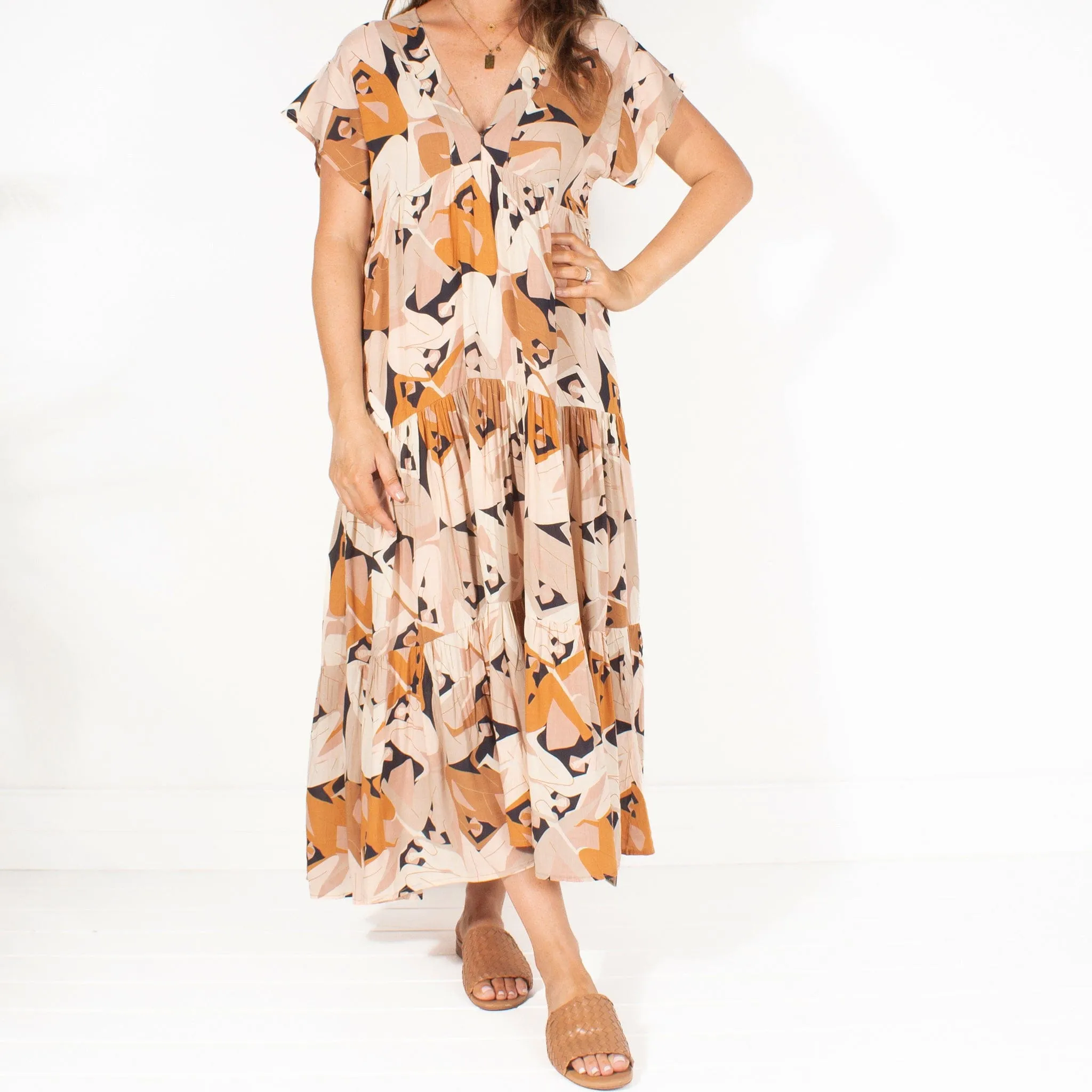 CARTLIN Tan/Blush/Black