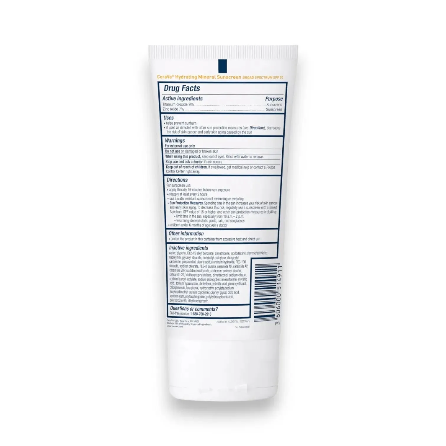 CeraVe Hydrating Sunscreen Body SPF30 150ml