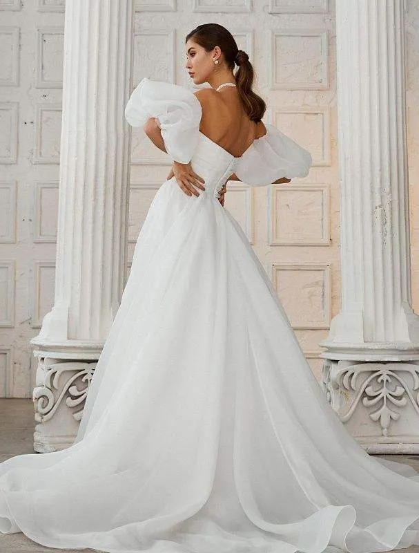 Duck White Wedding Dress