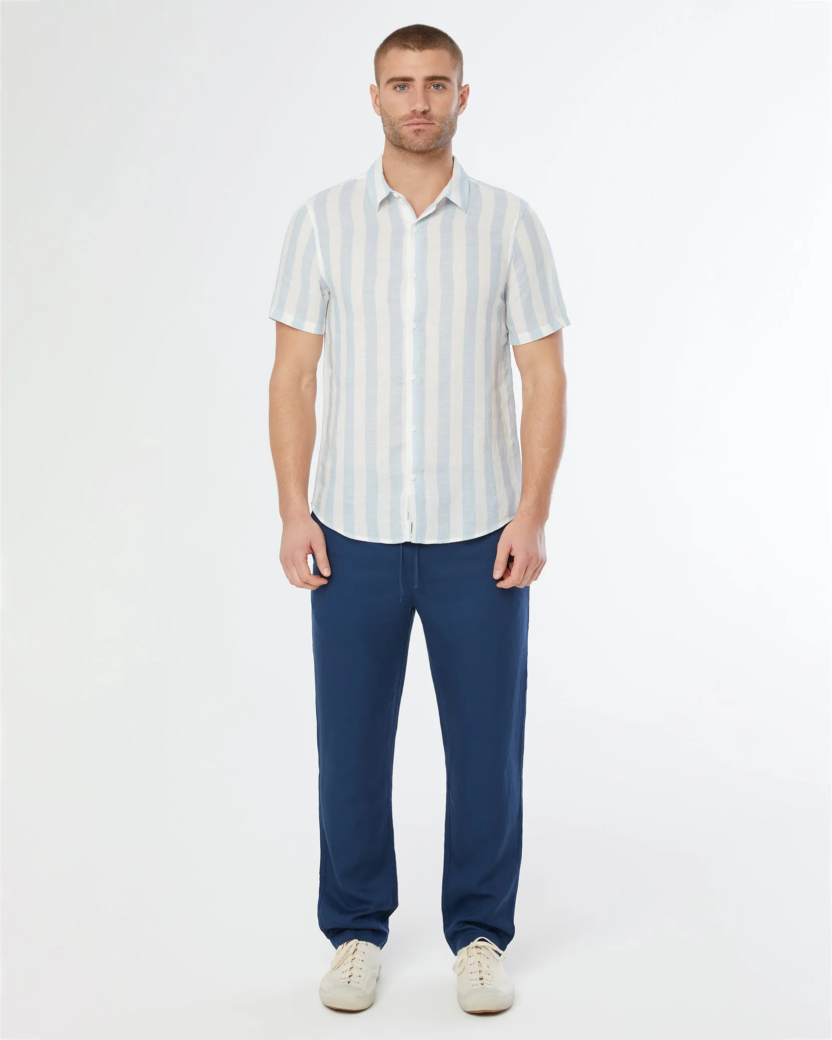 Garment Dyed Twill Pull-on Pant