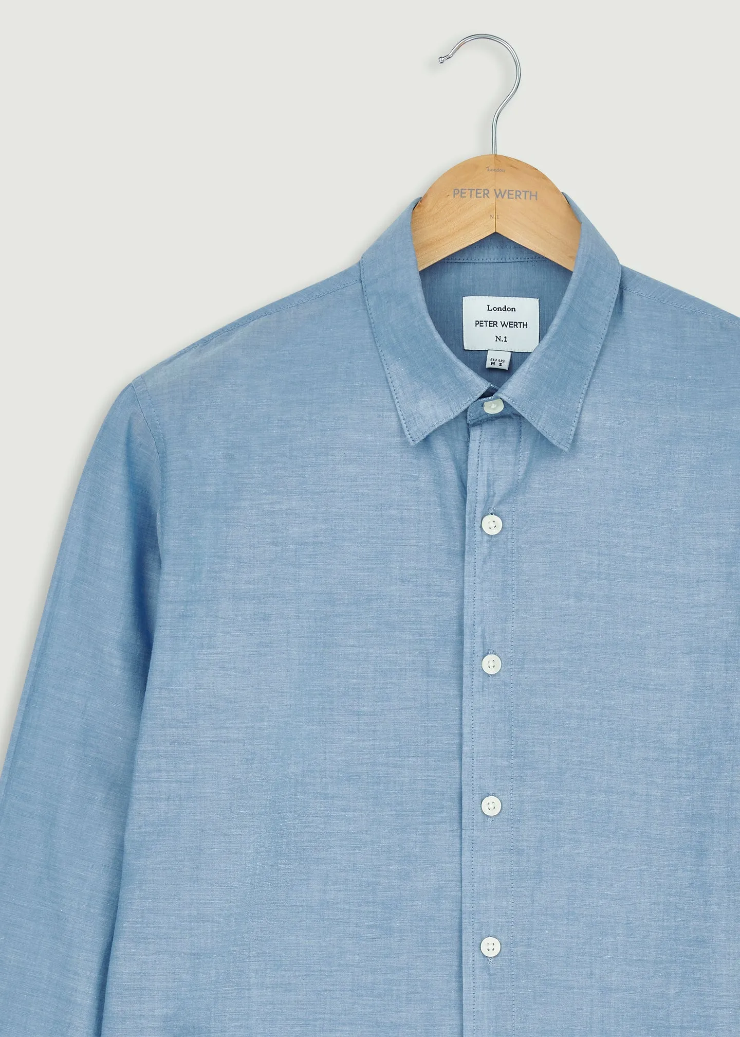Gavin Long Sleeve Shirt - Indigo