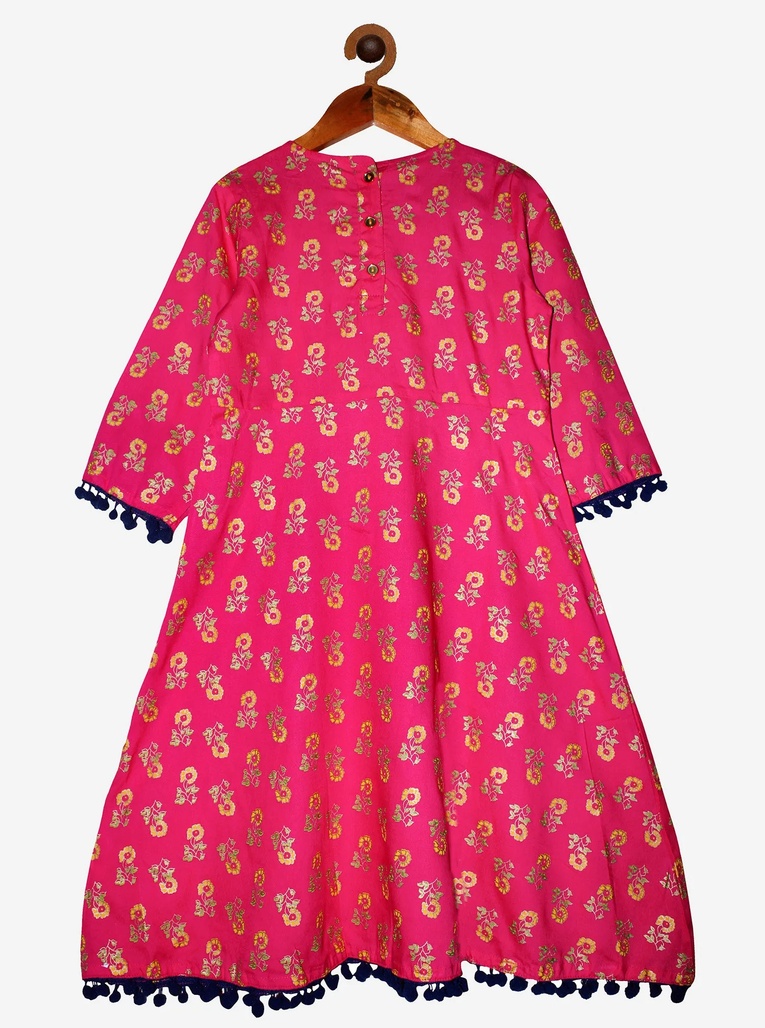 Girls Printed Kurta and Leggings Set