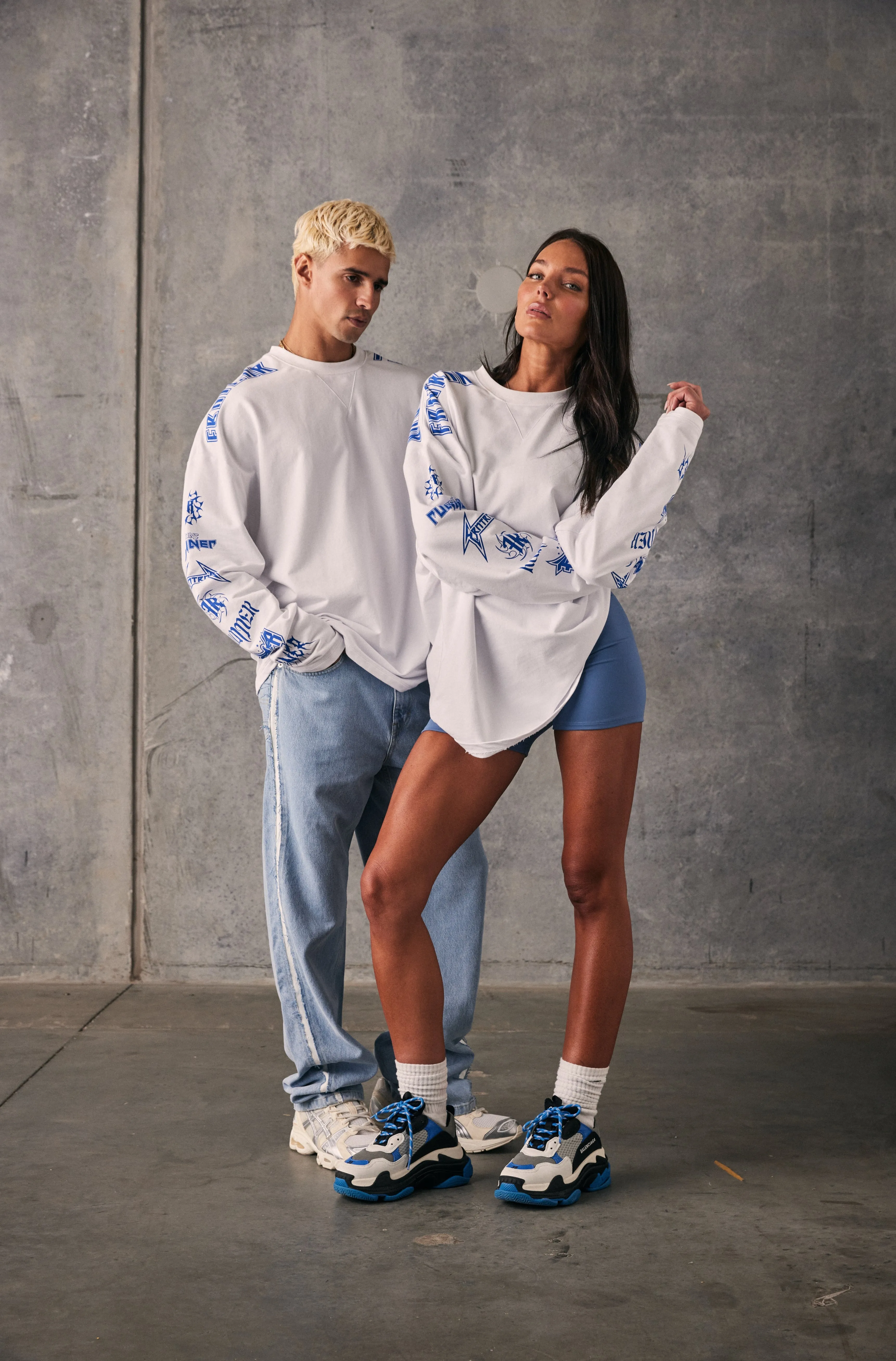 H.O.D Long Sleeve - White