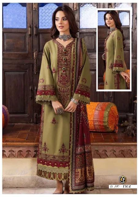 Keval Rangrez Vol-3 Series 1301-1310 Pure Cotton Suit (345x10)