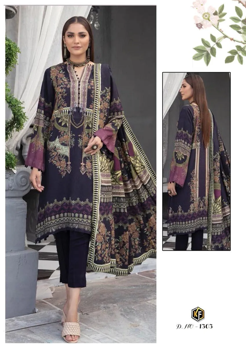 Keval Rangrez Vol-3 Series 1301-1310 Pure Cotton Suit (345x10)
