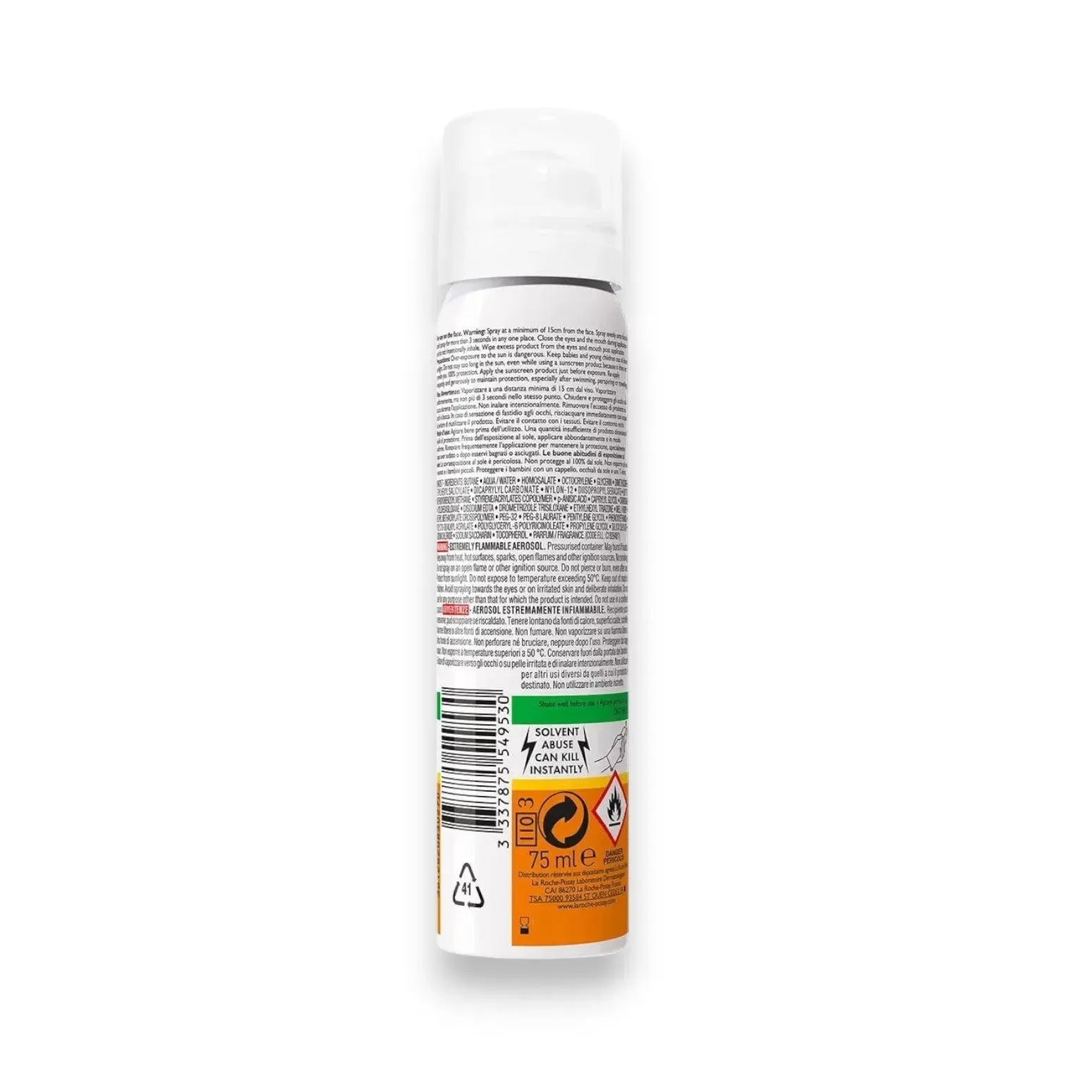La Roche-Posay Anthelios Sunscreen Mist 75ml