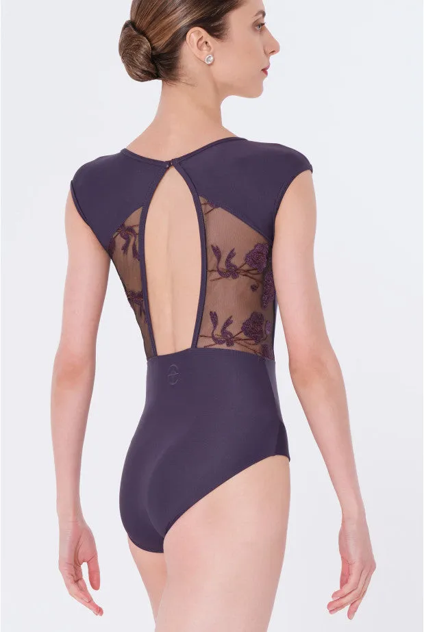 Ladies Muscari Prune Leotard