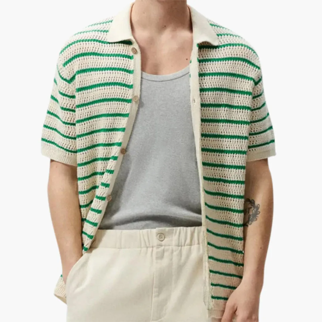 Luca | Knitted Button Shirt