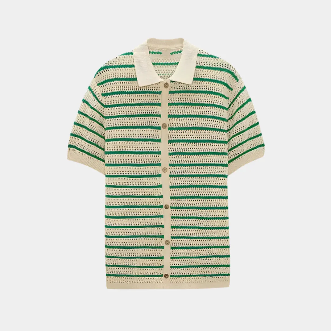 Luca | Knitted Button Shirt
