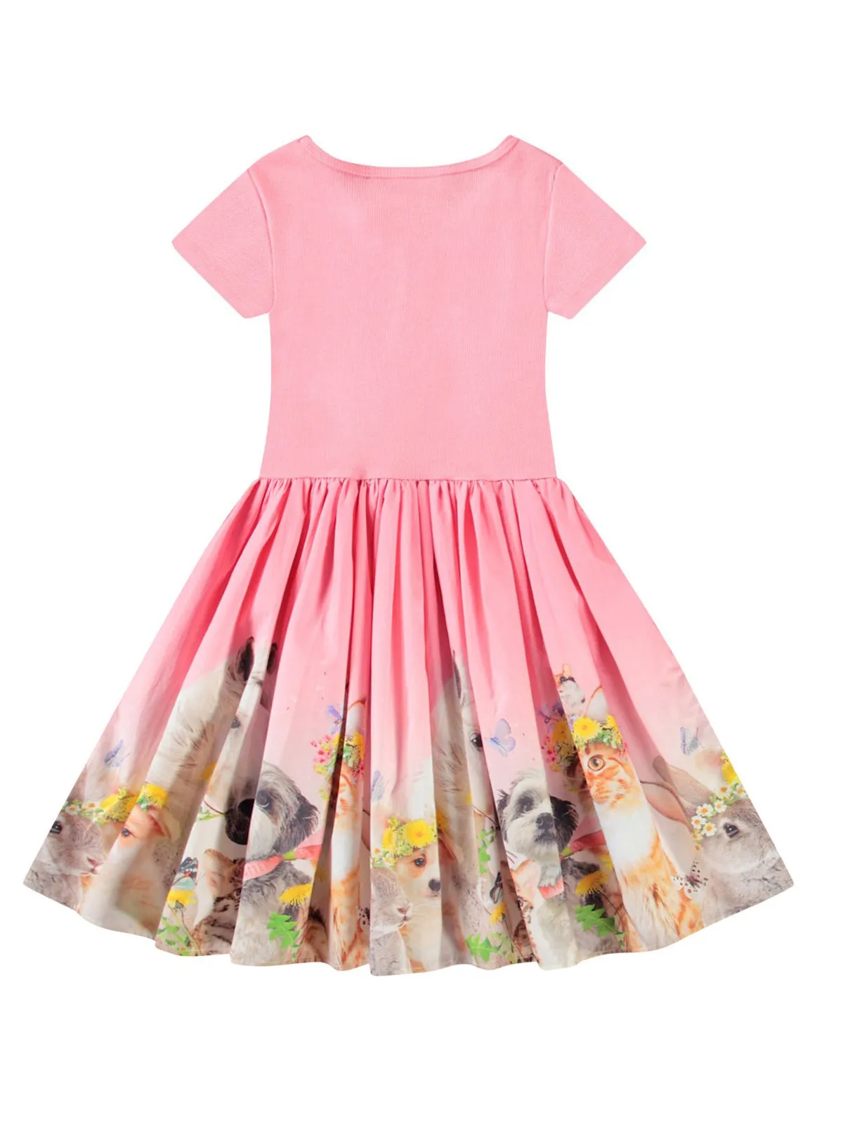 Molo Girl's dress with graphic print-2S25E114-CISSA