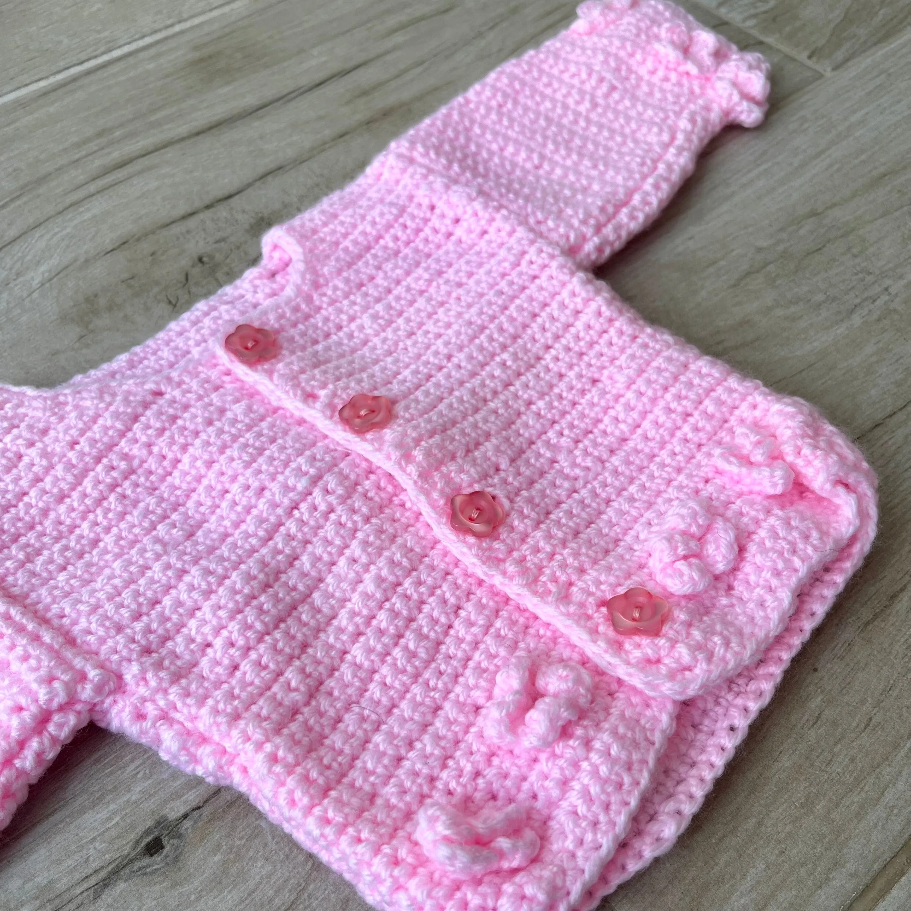 Pink Baby Cardigan