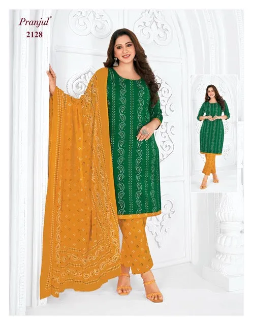 Pranjul Priyanshi Vol 21 Cotton Churidar Material (440x36)