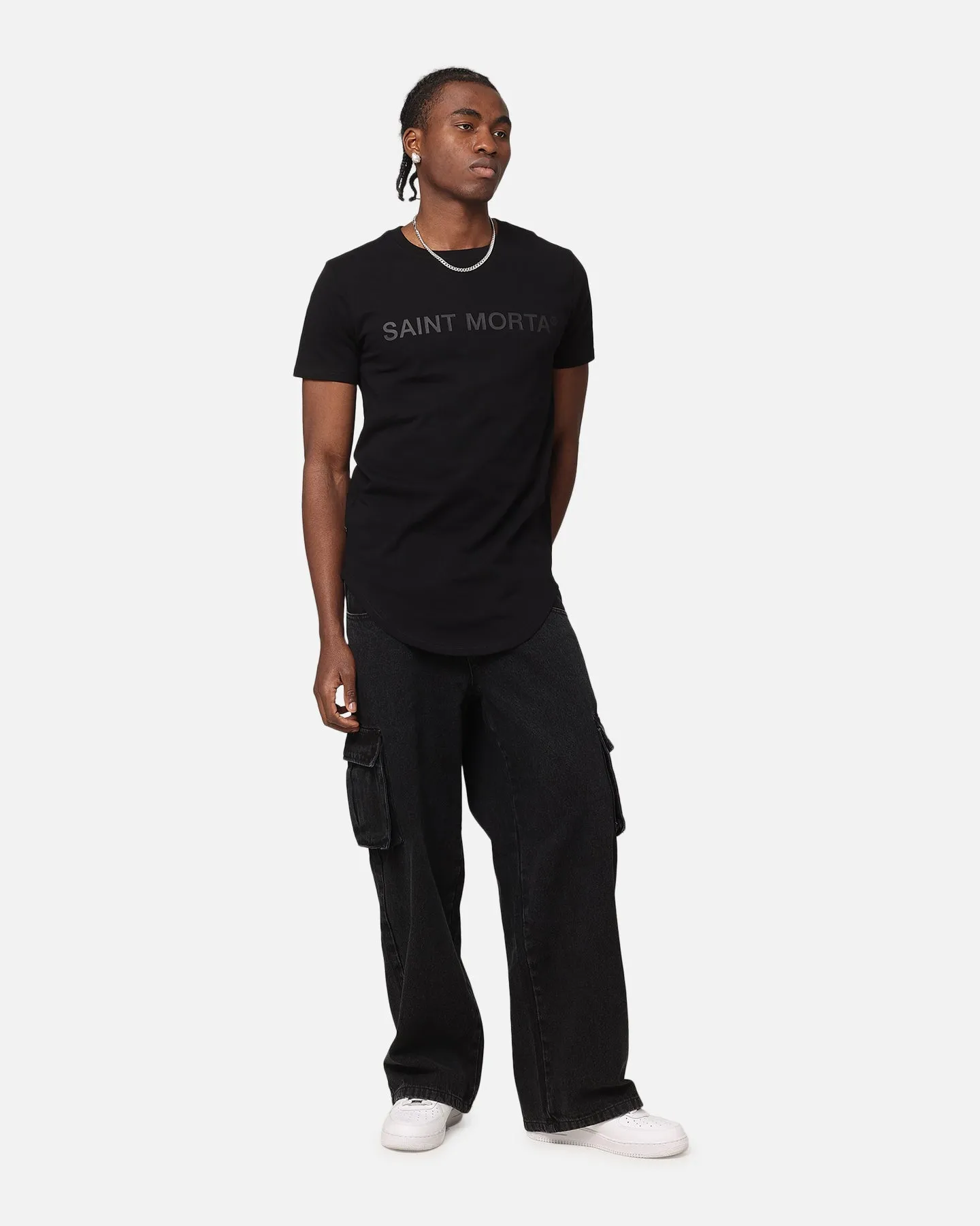 Saint Morta Official El Duplo T-Shirt Black/Black
