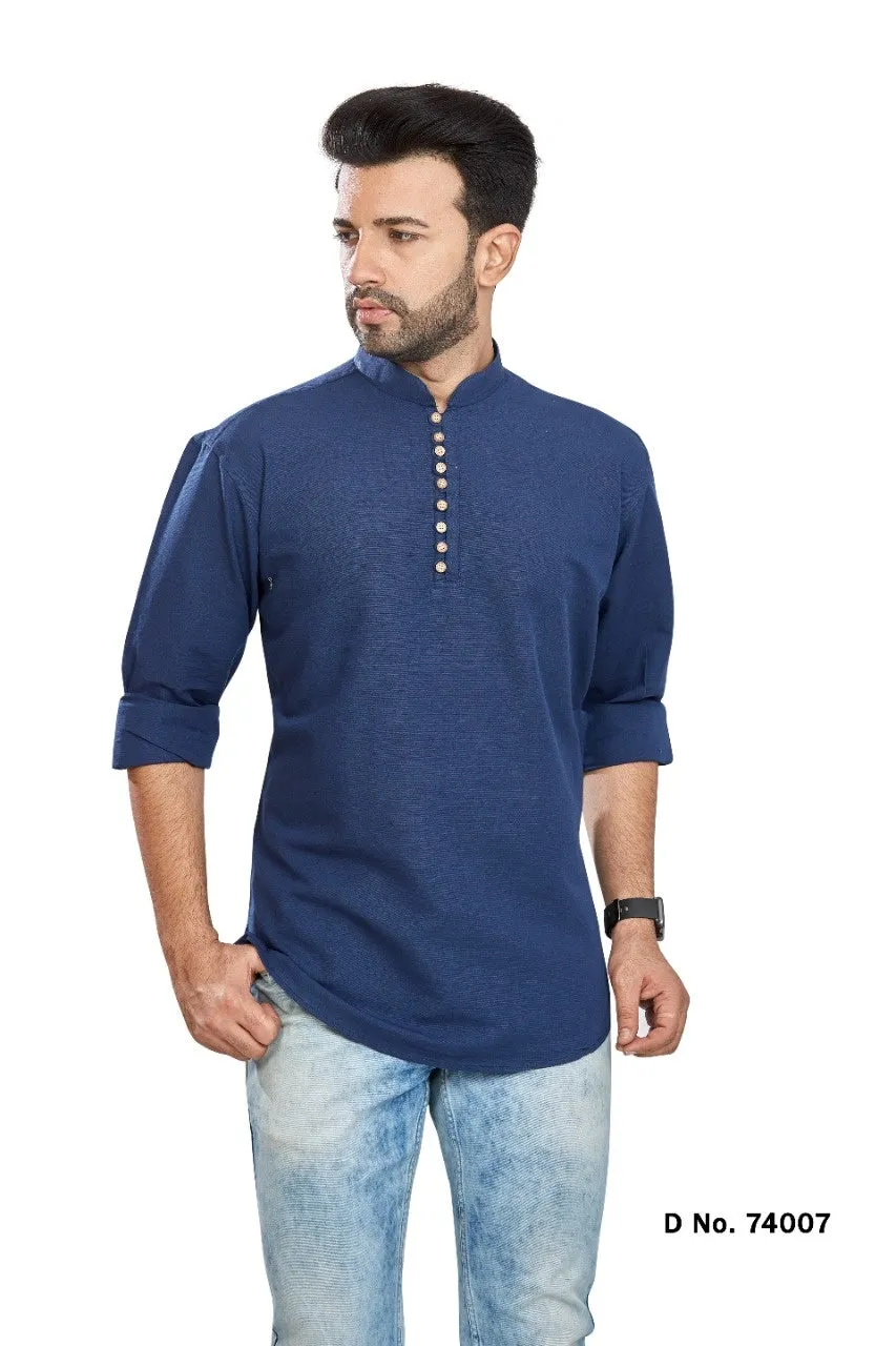 Short Pure Cotton Kurta