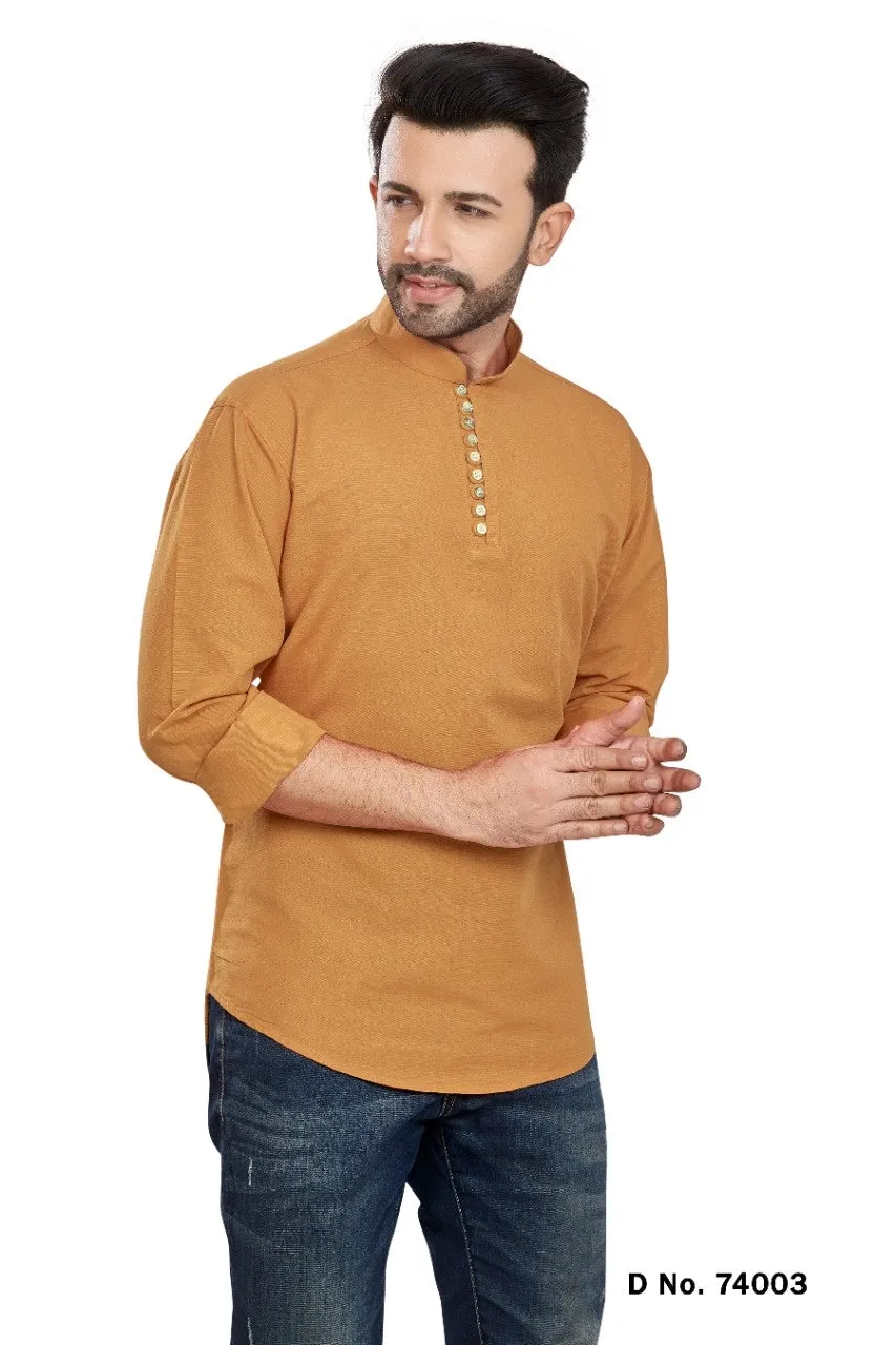 Short Pure Cotton Kurta