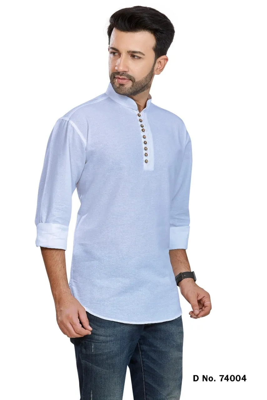 Short Pure Cotton Kurta