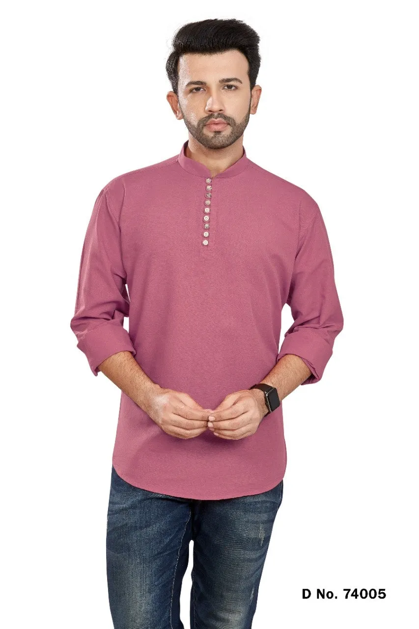 Short Pure Cotton Kurta