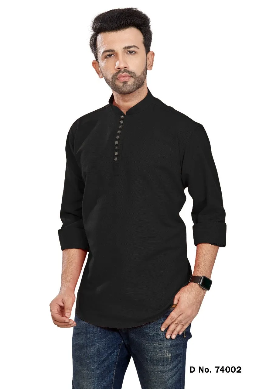 Short Pure Cotton Kurta
