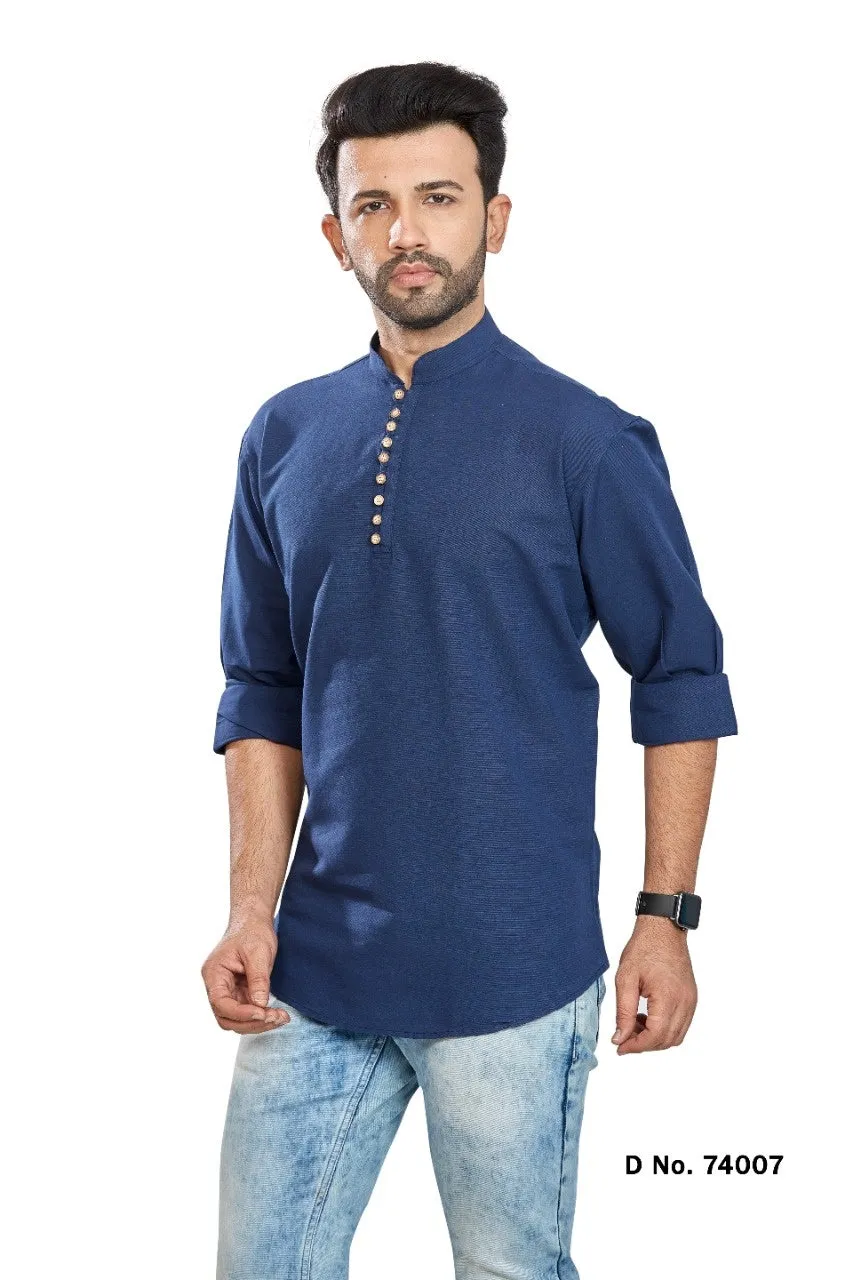 Short Pure Cotton Kurta