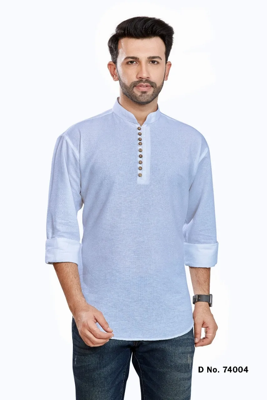 Short Pure Cotton Kurta