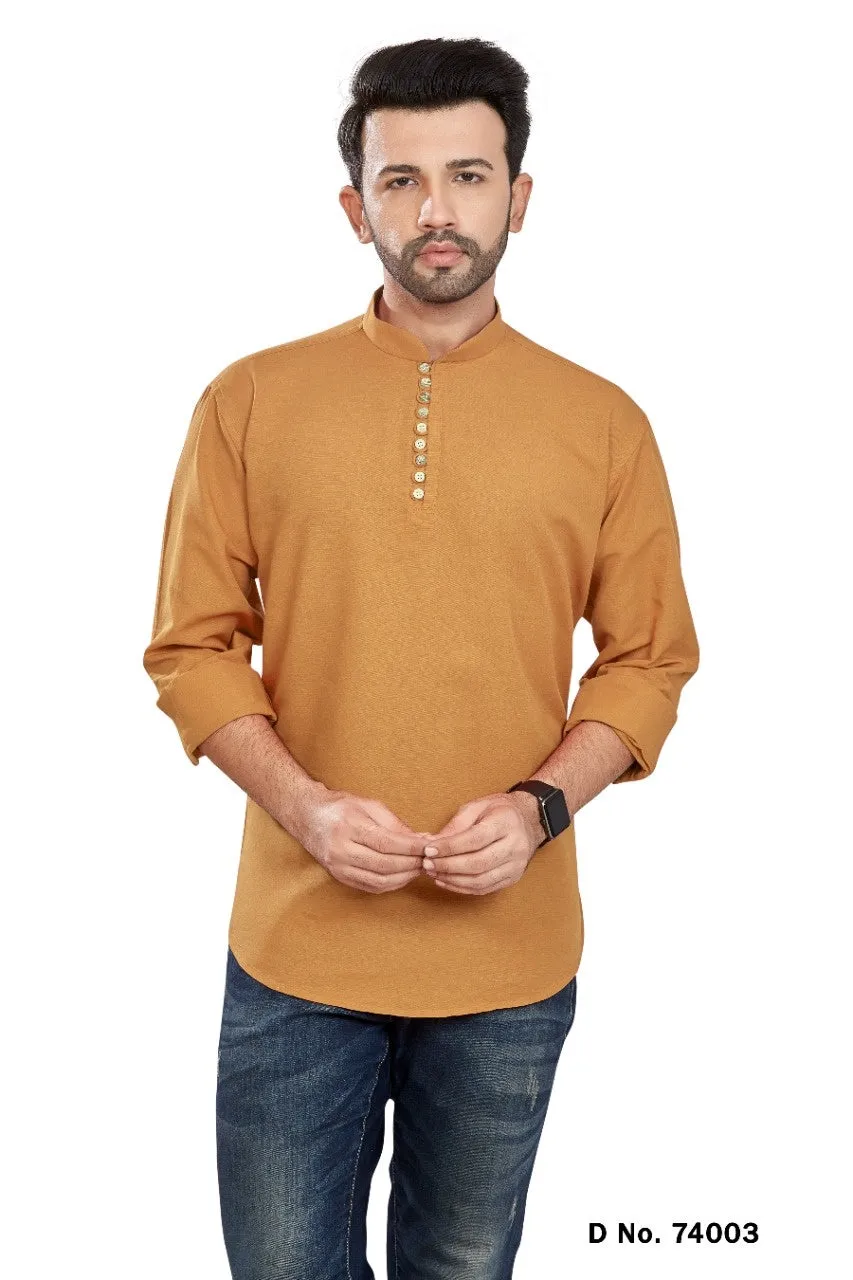 Short Pure Cotton Kurta