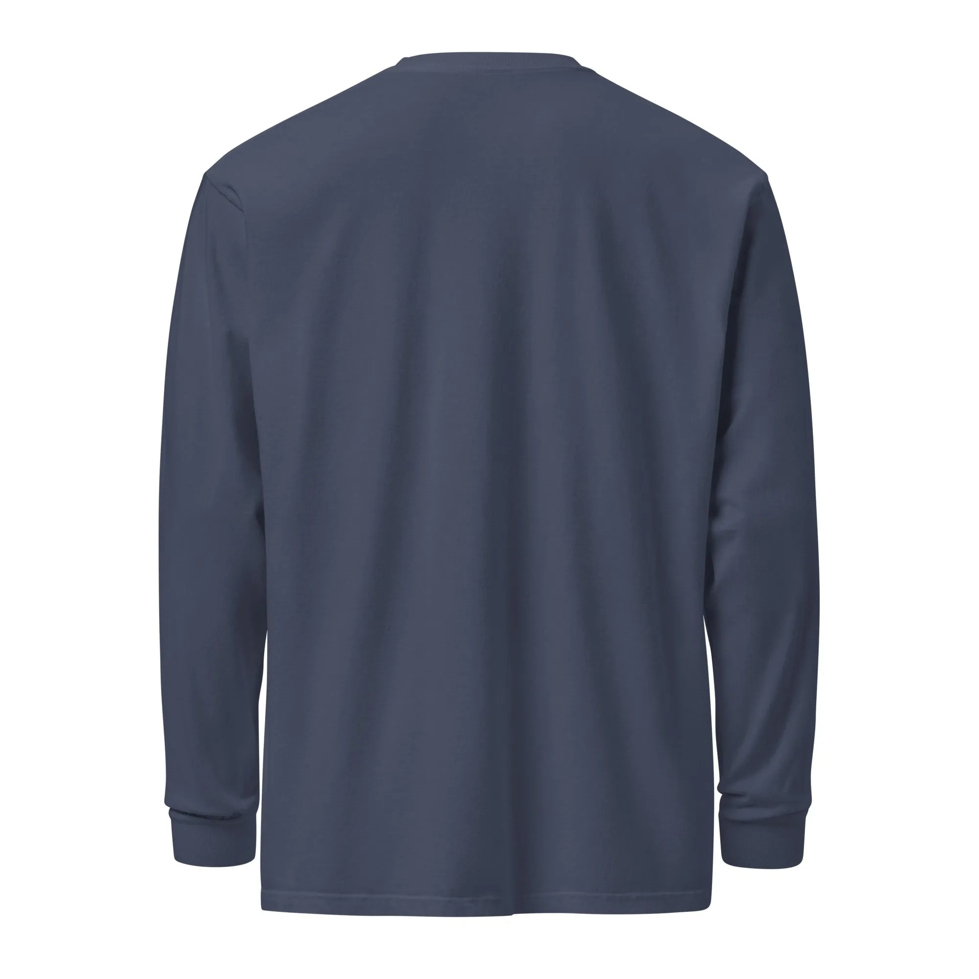 Winter Sweater Bear Garment-dyed heavyweight long-sleeve shirt