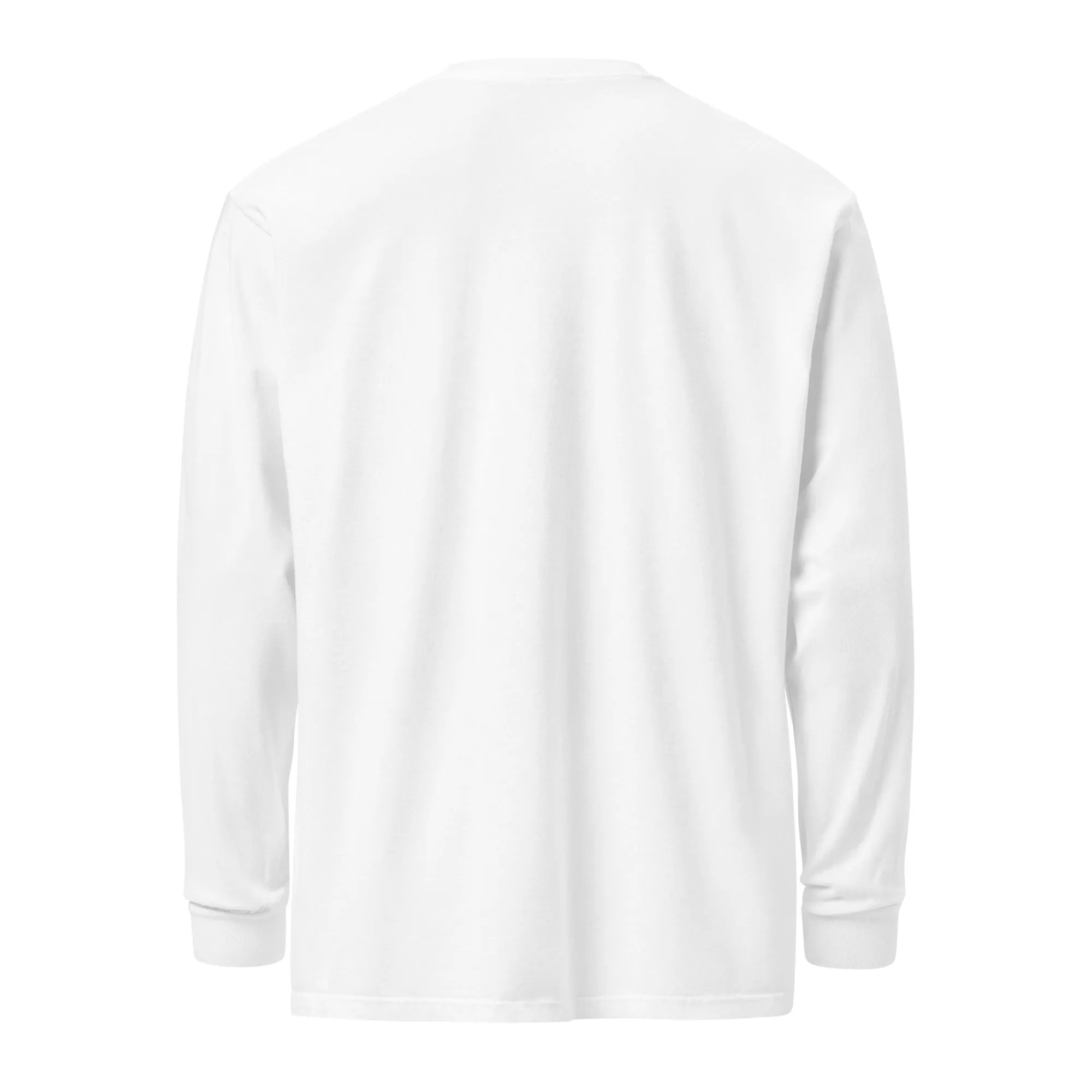 Winter Sweater Bear Garment-dyed heavyweight long-sleeve shirt