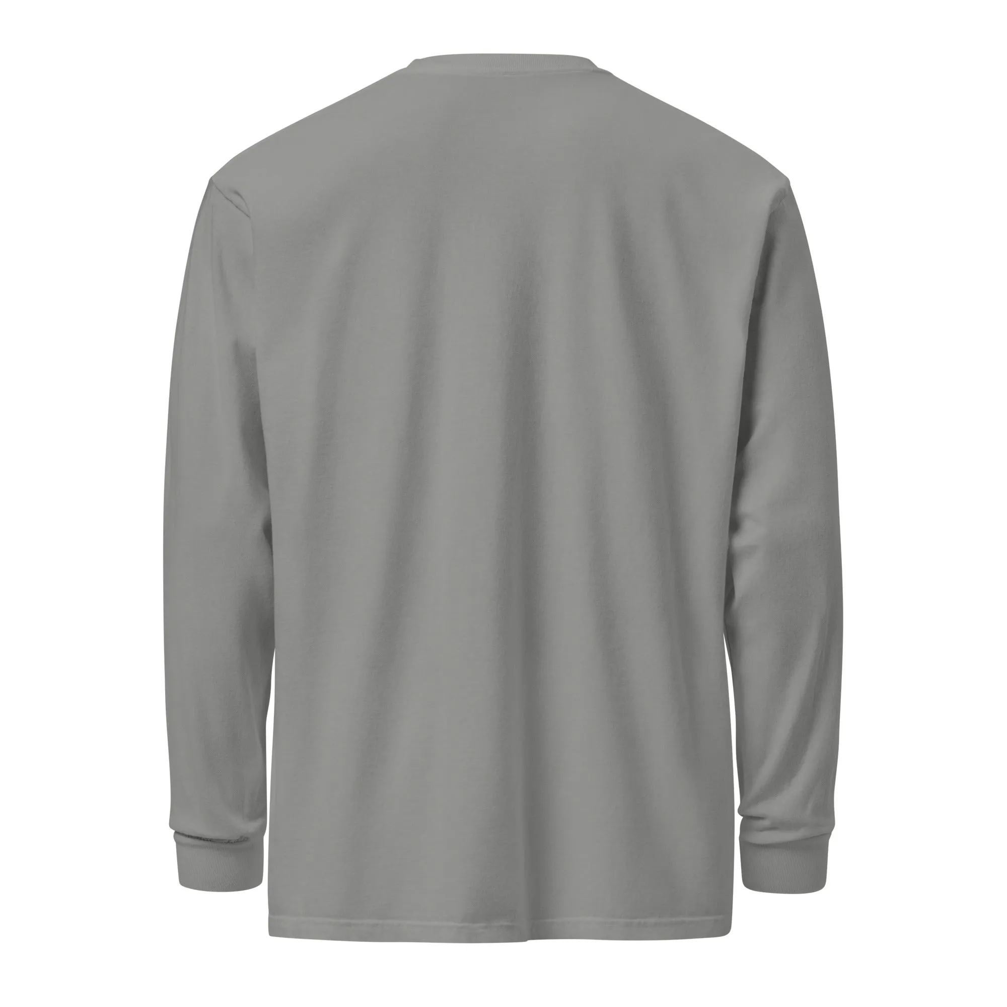 Winter Sweater Bear Garment-dyed heavyweight long-sleeve shirt