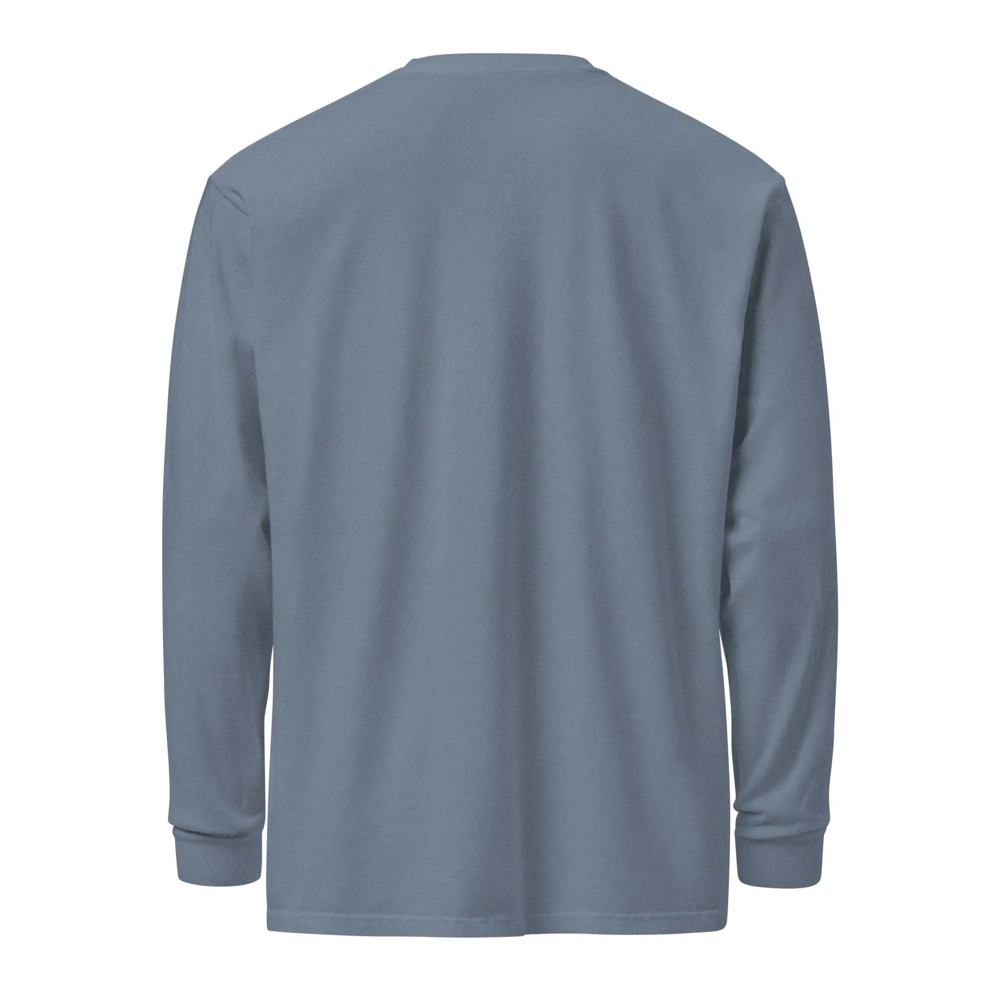 Winter Sweater Bear Garment-dyed heavyweight long-sleeve shirt