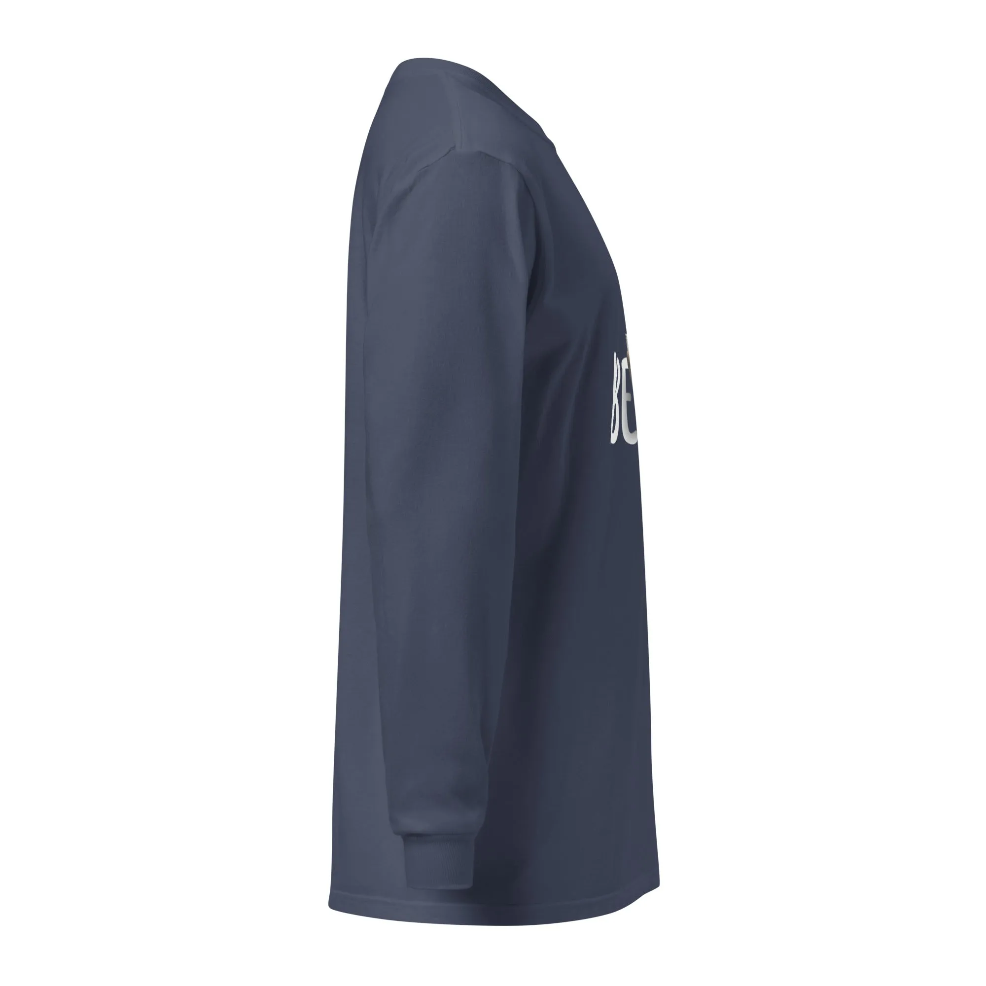 Winter Sweater Bear Garment-dyed heavyweight long-sleeve shirt