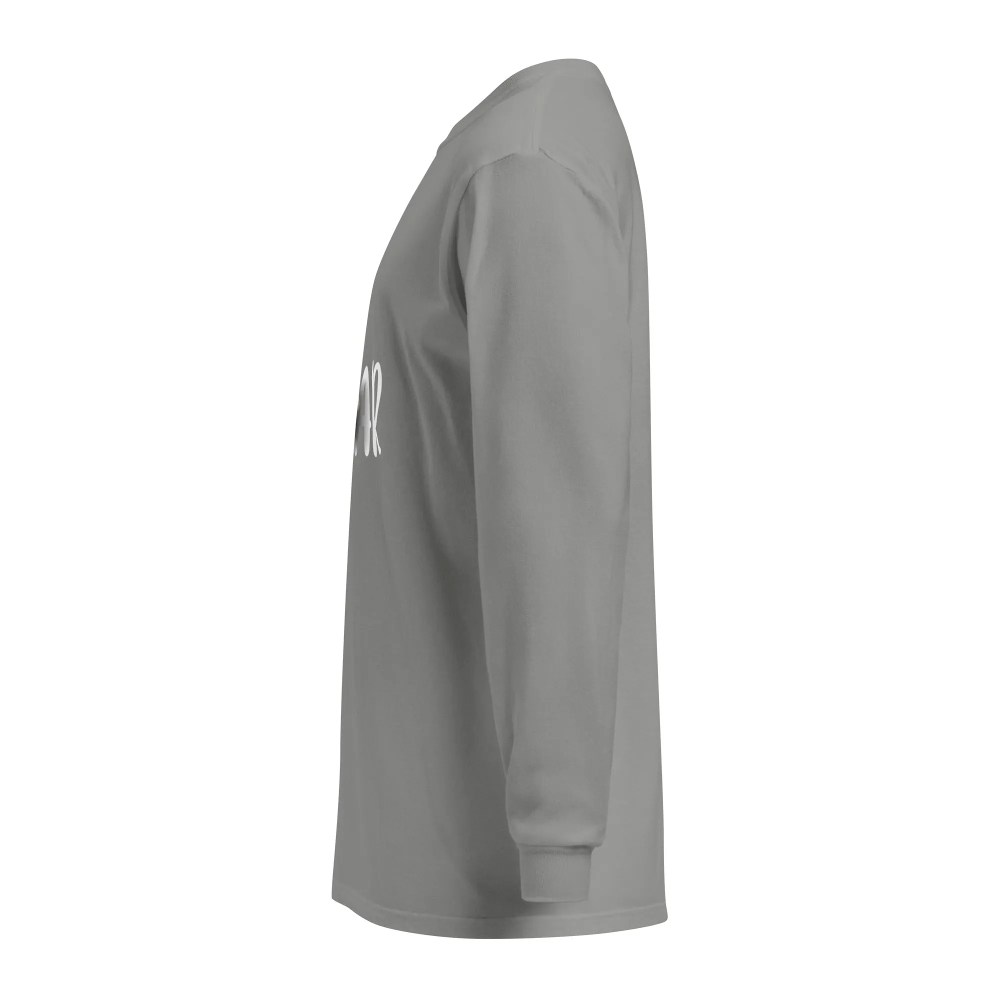 Winter Sweater Bear Garment-dyed heavyweight long-sleeve shirt